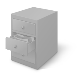 Card File Disabled Icon 256x256 png